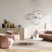 Подвесная люстра TK Lighting 4608 Cadix Gold