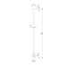 Декоративная стойка Elektrostandard Esthetic Magnetic 85151/00 a065447