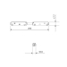 Коннектор прямой Elektrostandard Slim Magnetic 85096/00 a061246