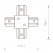 Коннектор X-образный Nowodvorski Profile Recessed 8837