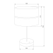 Настольная лампа TK Lighting 5467 Hilton Black Gold