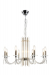 Подвесная люстра Crystal Lux AURELIO SP8 GOLD+CHROME/TRANSPARENT