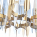 Подвесная люстра Crystal Lux Casa SP-PL12 Brass