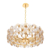 Подвесная люстра Crystal Lux Crystal SP12 Chrome SP12 Gold