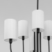 Подвесная люстра Eurosvet Abbey 60164/6 черный Smart