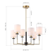 Подвесная люстра ST Luce Veritas SL1404.303.06