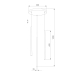 Подвесная люстра TK Lighting 6421 Piano Gold