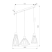 Подвесной светильник TK Lighting 10149 Modesto