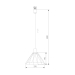 Подвесной светильник TK Lighting 10160 Modesto