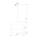 Подвесной светильник TK Lighting 5419 Calisto