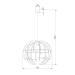 Подвесной светильник TK Lighting 6888 Venus