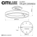 Потолочная светодиодная люстра Citilux Дуэт CL719741