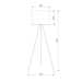 Торшер TK Lighting 16019 Grand