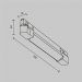 Трековый светильник Maytoni Technical TR196-3-10W4K-B
