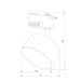 Трековый светильник TK Lighting 4397 Tracer White