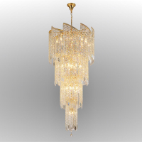 Каскадная люстра Crystal Lux Grande SP25 D800 Gold