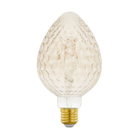 Лампа светодиодная филаментная диммируемая Eglo E27 2,5W 2200K янтарь 110119