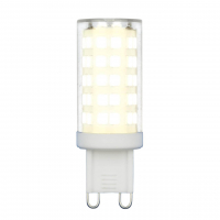 Лампа светодиодная Uniel G9 9W 3000K прозрачная LED-JCD-9W/3000K/G9/CL GLZ09TR UL-00006488