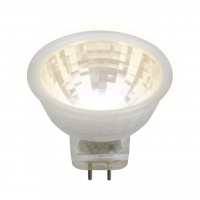 Лампа светодиодная Uniel GU4 3W 3000K прозрачная LED-MR11-3W/WW/GU4 GLZ21TR UL-00001700