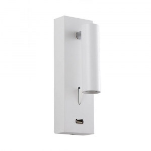 Настенный светильник Crystal Lux CLT 210W USB WH