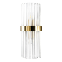 Настенный светильник Crystal Lux Sorpresa AP2 Brass/Transparente