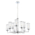 Подвесная люстра Crystal Lux Gloria SP9 Chrome
