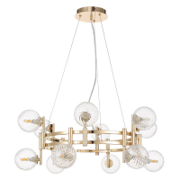 Подвесная люстра Crystal Lux Luxury SP12 Gold