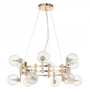 Подвесная люстра Crystal Lux Luxury SP12 Gold