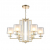 Подвесная люстра Crystal Lux Nicolas SP-PL6 Gold/White