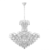 Подвесная люстра Crystal Lux Sevilia SP9 Silver