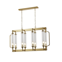 Подвесная люстра Crystal Lux TOMAS SP8 L1000 BRASS