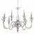 Подвесная люстра Ideal Lux Doge SP9 Trasparente 044453