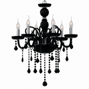 Подвесная люстра Ideal Lux Giudecca SP6 Nero 032504