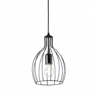 Подвесной светильник Ideal Lux Ampolla-2 SP1 Nero 148151