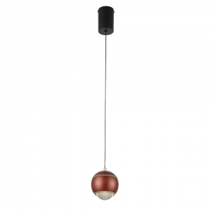 Подвесной светодиодный светильник Crystal Lux Caro SP Led Red