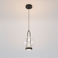 Подвесной светодиодный светильник Eurosvet Frasco 50267/1 LED черный