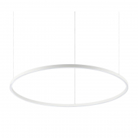 Подвесной светодиодный светильник Ideal Lux Oracle Slim D90 Bianco 229478