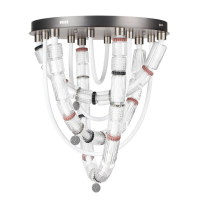 Потолочная люстра Odeon Light Collier L-Vision 5456/80CL