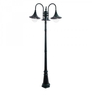 Садово-парковый светильник Arte Lamp Malaga A1086PA-3BG