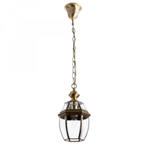 Уличный подвесной светильник Arte Lamp Vitrage A7823SO-1AB